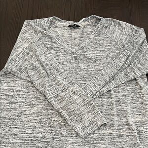 Banana Republic Black and White Knit Top
